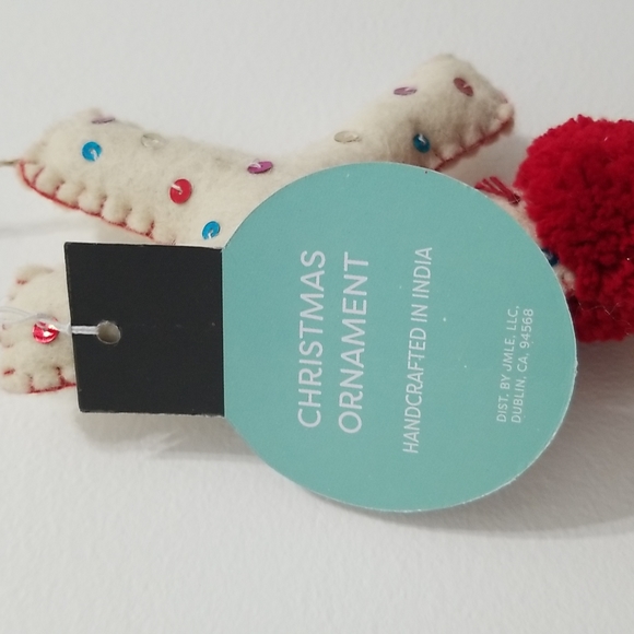 NWT Handcrafted Letters K Tree Ornament - Picture 5 of 6